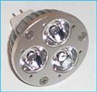 Lampada LED Dicroica MR16 GU5.3 3W 3X1W 12V Basso Consumo Bianco