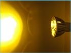Lampada LED Dicroica MR16 GU5.3 3W 3X1W 12V Colore Giallo Aranci